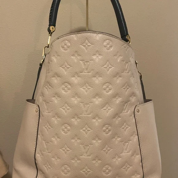 Louis Vuitton Dune Monogram Empreinte Leather Bagatelle Bag w/ dust bag - Picture 5 of 16